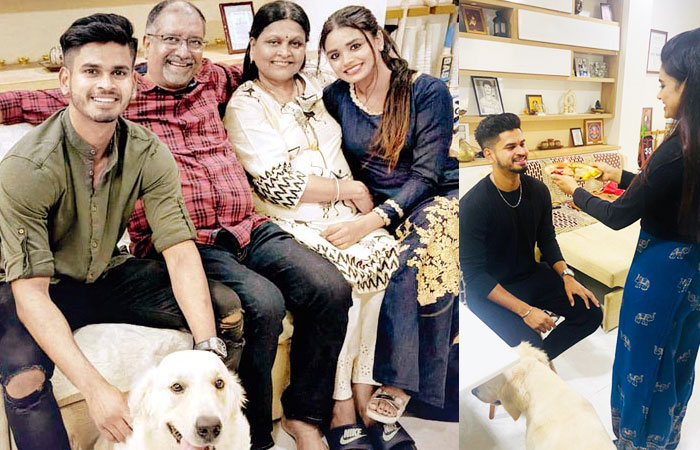 shreyas iyer family