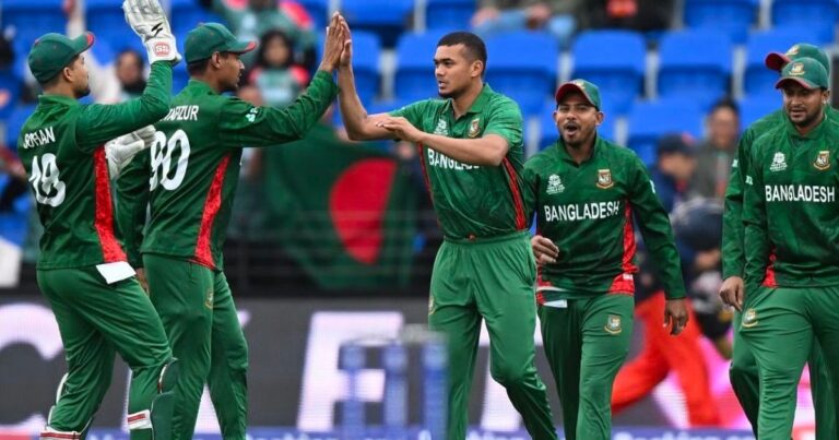 Bangladesh beat Netherlands by 9 runs with Taskin's lethal bowling