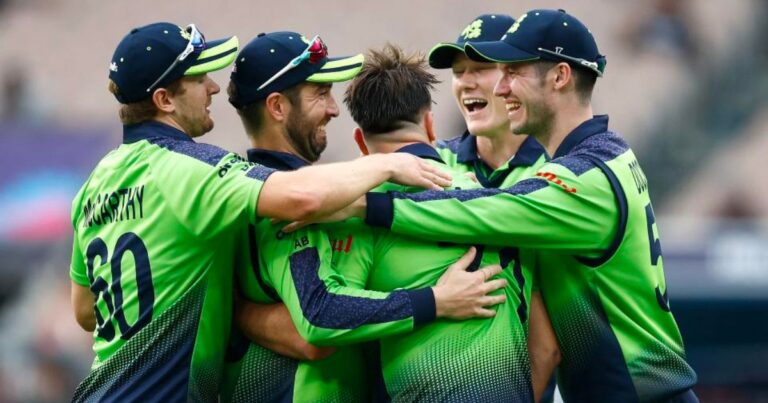 Ireland beat England by five runs under the Duckworth-Lewis rule in another upset in the T20 World Cup