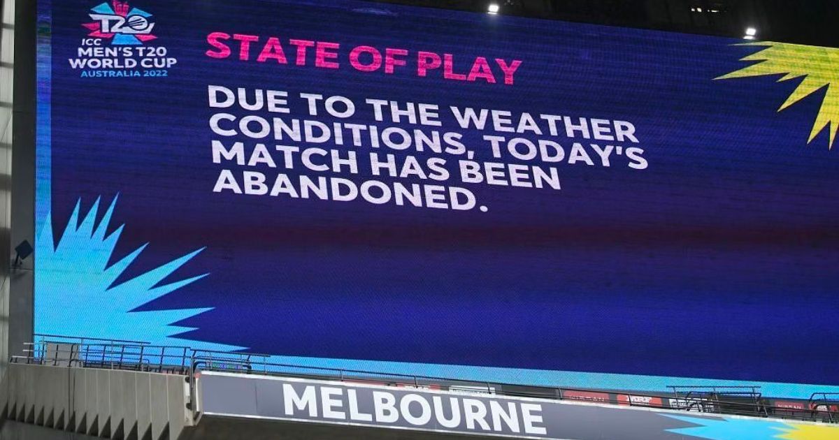 Afghanistan and Ireland match canceled without a ball being bowled due to rain