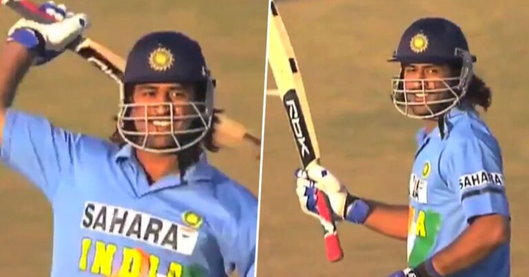 On This Day: When Dhoni's bat caught fire and played the best innings of his career