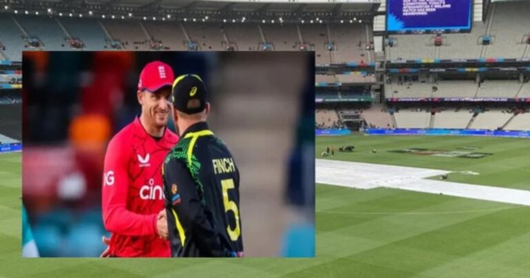 The match between England and Australia will be ruined due to rain