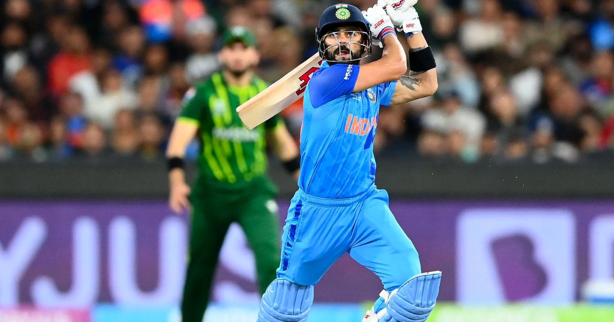 Watch the video of Virat Kohli's two sixes against Haris Rauf in slow-motion