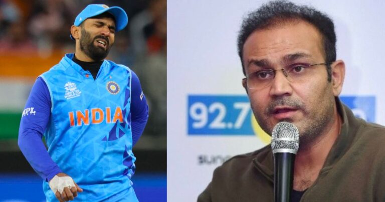 "It's not Bangalore's wicket", Virender Sehwag reacts sharply on feeding Dinesh Karthik