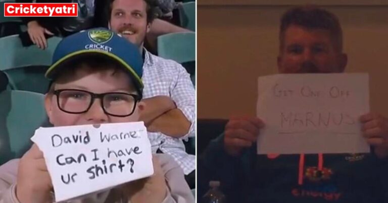 Fan asked for Australia T-shirt from David Warner, the fan's heart became happy with the answer; View Video