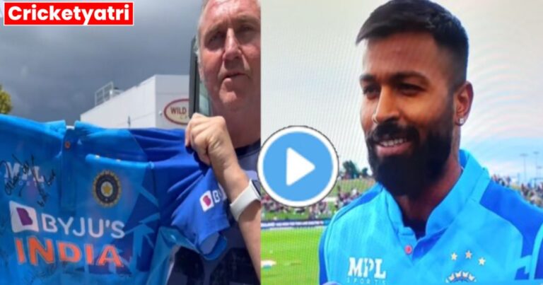 Bus driver happy after getting special gift from Hardik Pandya