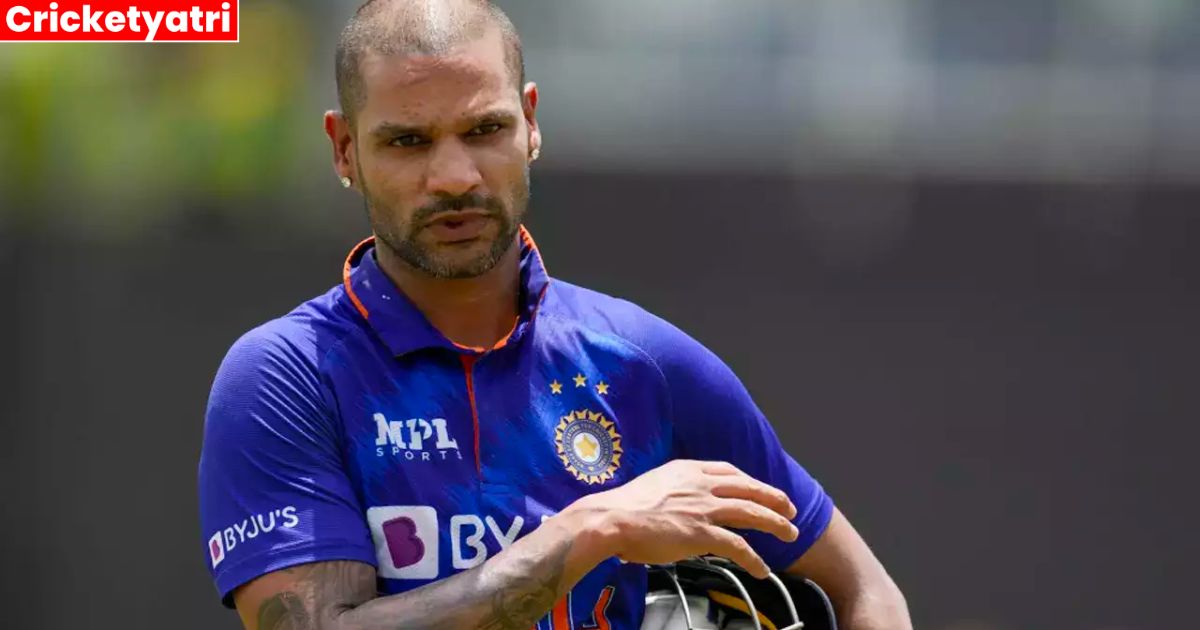 Shikhar Dhawan gave a big reaction before the ODI series against New Zealand