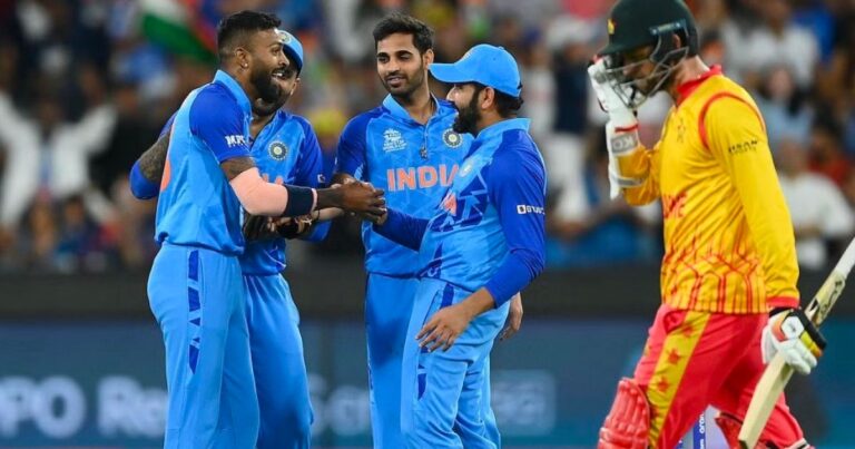 India beat Zimbabwe by 71 runs in the last match of Super 12, will face England in the semi-final