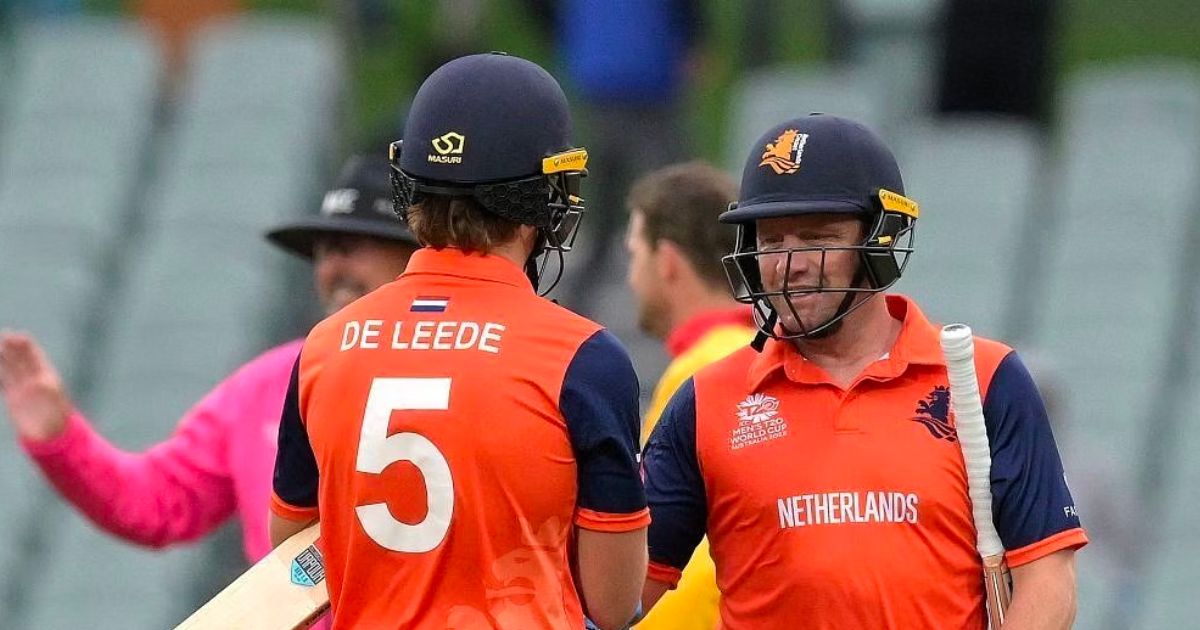 Netherlands beat Zimbabwe by five wickets to register first win in Super 12