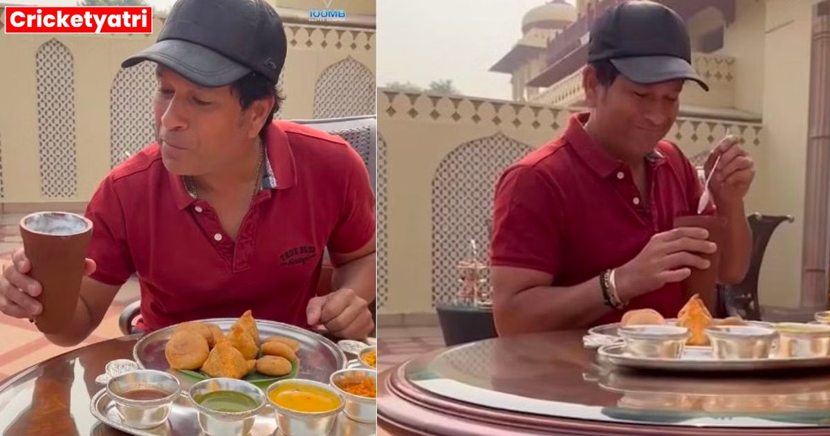 Sachin Tendulkar enjoyed special breakfast in Jaipur, shared special video on Instagram