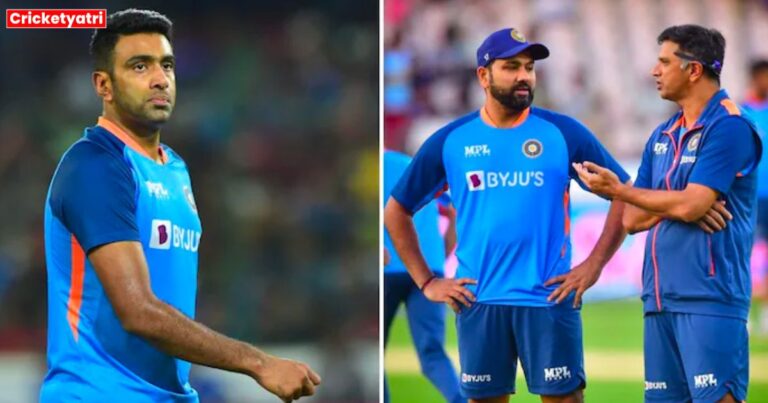 Ashwin gave a befitting reply to Ravi Shastri for criticizing Rahul Dravid