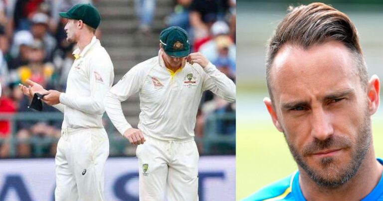 Faf du Plessis' big statement on Sandpaper Gate case, 'Australian players wanted to provoke us'