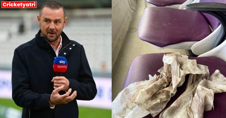 Former New Zealand player and commentator Simon Doull cleaned the stadium seat, said- Bad and shameful place