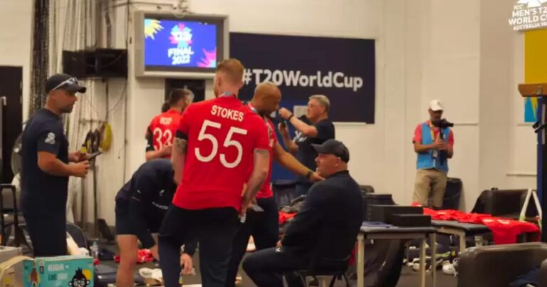 After winning the T20 World Cup, something like this happened in the dressing room of England, special video surfaced