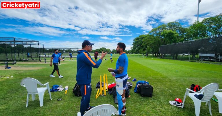 Indian team did special training for third ODI against New Zealand