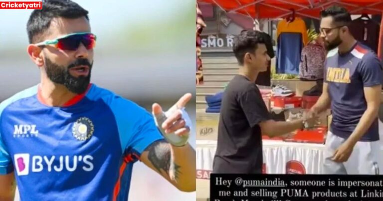 Fake Virat was selling Puma shoes on the street, Kohli demanded action on his own duplicate