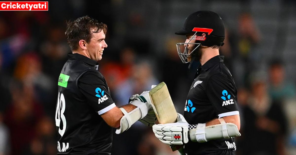 New Zealand beat India by seven wickets with the partnership of Williamson and Latham