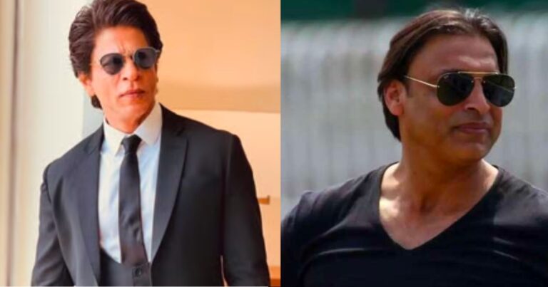 Former fast bowler Shoaib Akhtar shares video of Shahrukh Khan's Pakistani fan