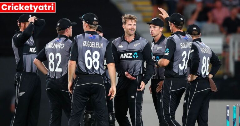 New Zealand announces squad for ODI series against India and Pakistan