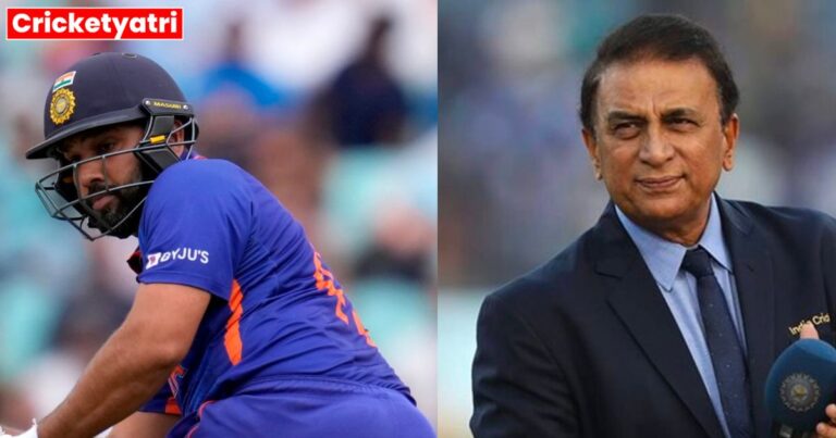 Former captain Sunil Gavaskar reacted sharply to this statement of Rohit Sharma