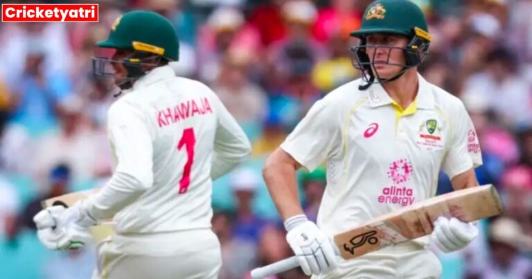 Due to rain and bad light, the game between Australia and South Africa ended early, Labushen and Khawaja played half-century innings