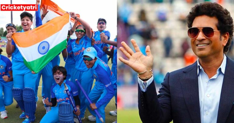 Sachin Tendulkar and BCCI officials will do special honors in Ahmedabad for the Indian Women's Under-19 team that made the Women's Under-19 T20 World Cup champions