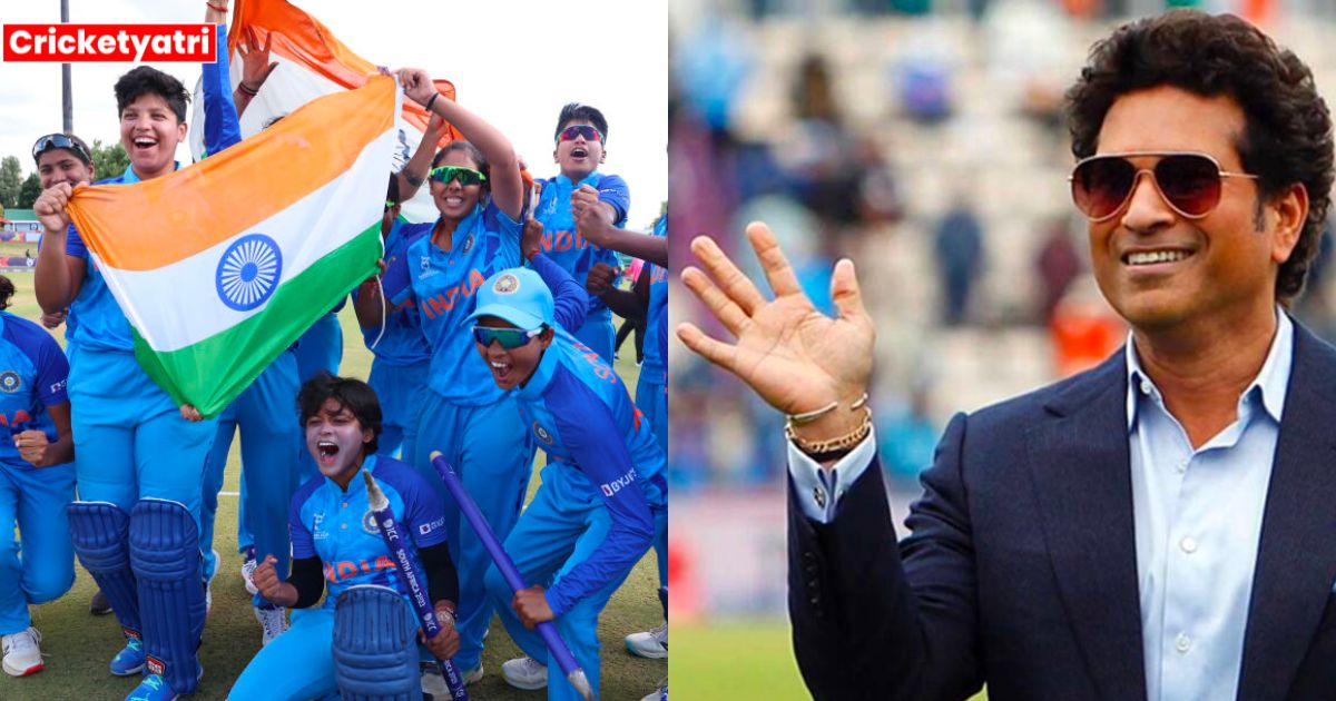 Sachin Tendulkar and BCCI officials will do special honors in Ahmedabad for the Indian Women's Under-19 team that made the Women's Under-19 T20 World Cup champions