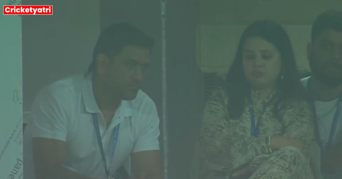 When on seeing MS Dhoni in the stadium, the audience raised slogans of Dhoni-Dhoni, BCCI shared a special video