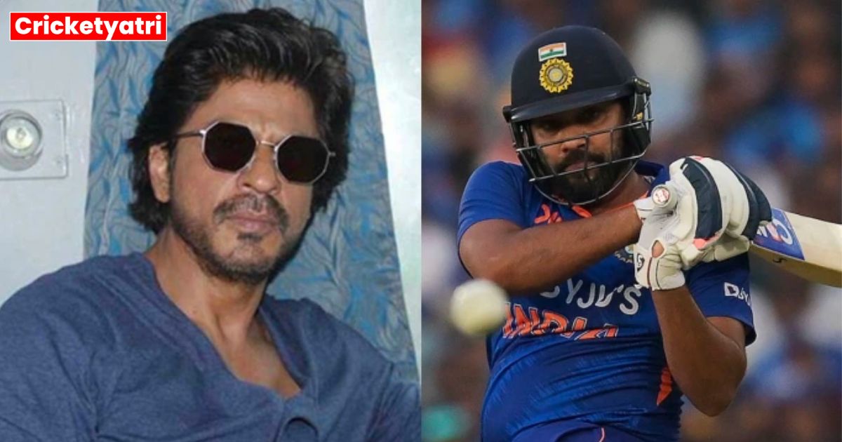 Bollywood actor Shah Rukh Khan tweeted about Rohit Sharma