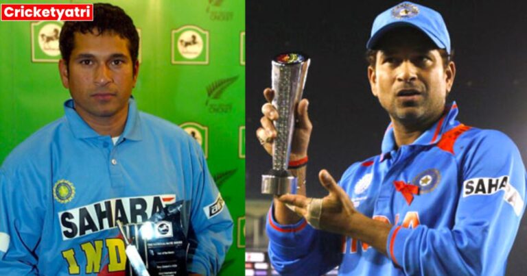 Four Indian players who have won the Man of the Match award the most number of times in ODI cricket