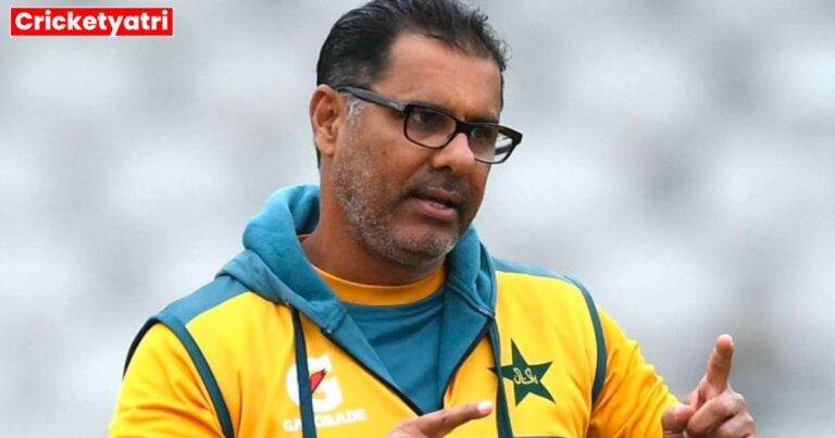 Waqar Younis reacted sharply to becoming Pakistan's coach