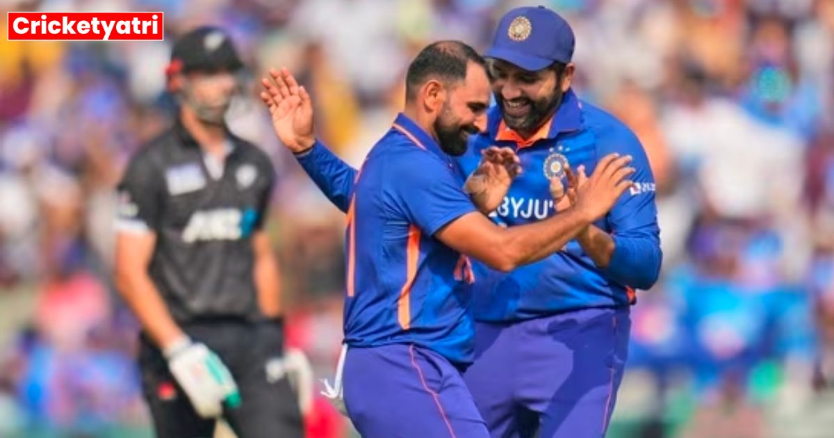 Thanks to India's deadly bowling and captain Rohit Sharma's brilliant half-century innings, New Zealand was defeated by eight wickets