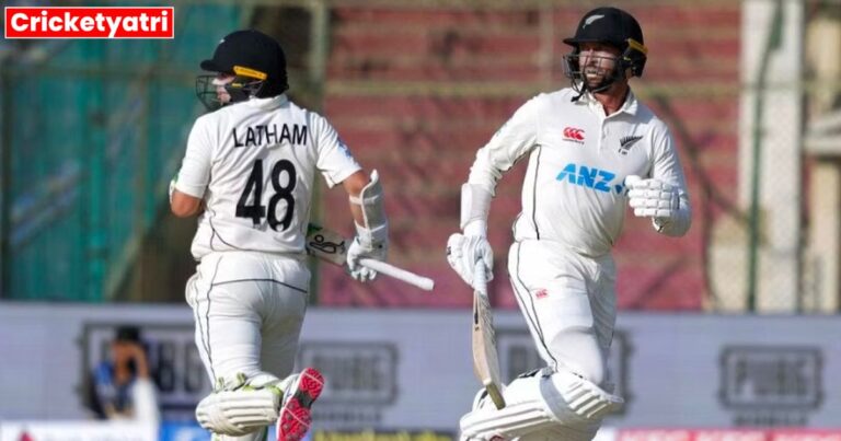 PAK vs NZ: Devon Conway's century innings helped New Zealand score more than 300 on the first day