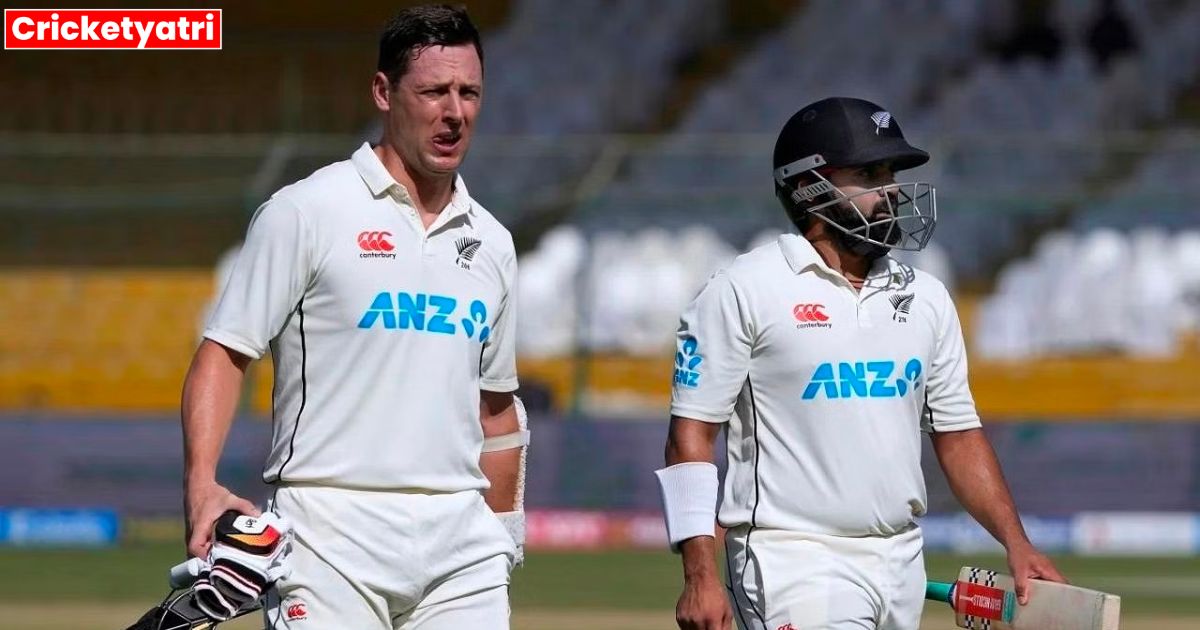 Matt Henry and Aijaz Patel created a world record by sharing a century partnership for the 10th wicket.