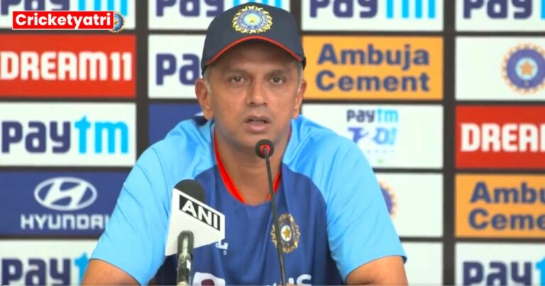 Head coach Rahul Dravid gave a big statement regarding players playing Ranji Trophy before Border Gavaskar Trophy