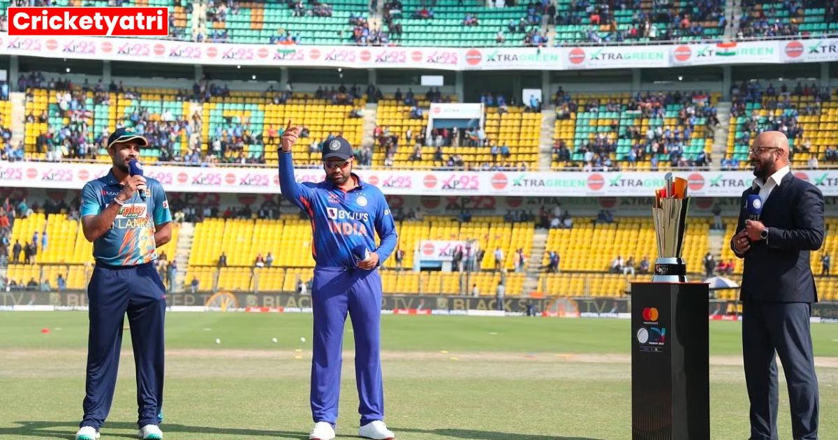 IND vs SL: Sri Lanka won the toss in the second ODI and decided to bat first, a change in the Indian team