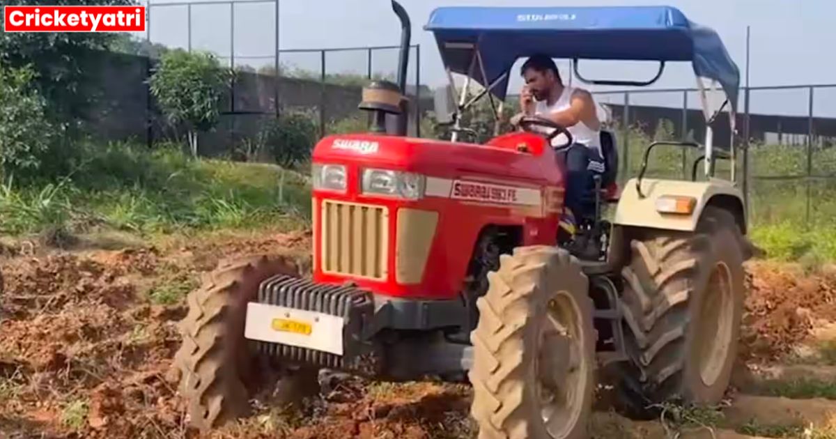 When former Indian captain Mahendra Singh Dhoni was seen walking in the fields, shared a special video on Instagram