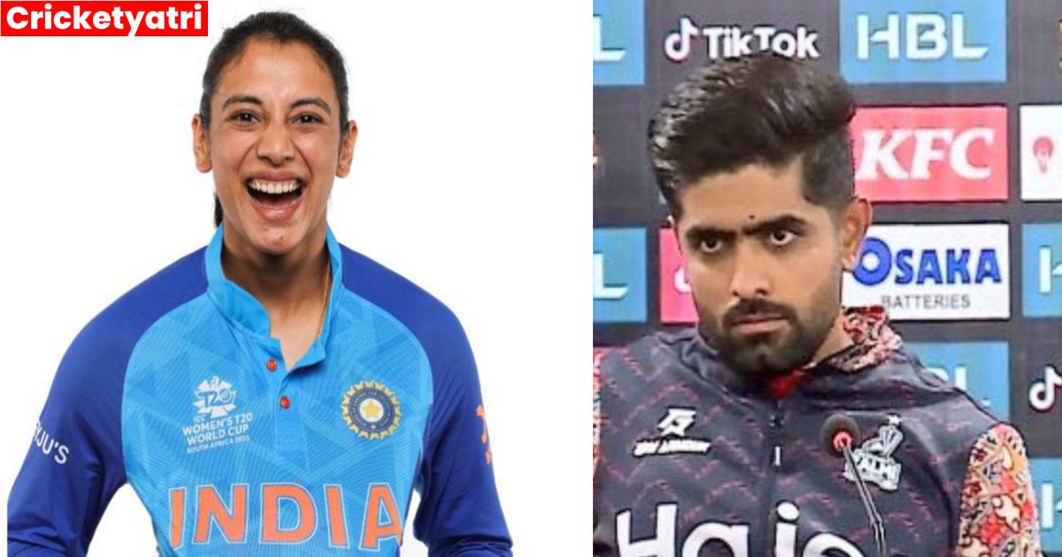 Samriti Mandhana से भी आधी सैलरी में खेलते हैं पाकिस्तानी कप्तान Babar Azam