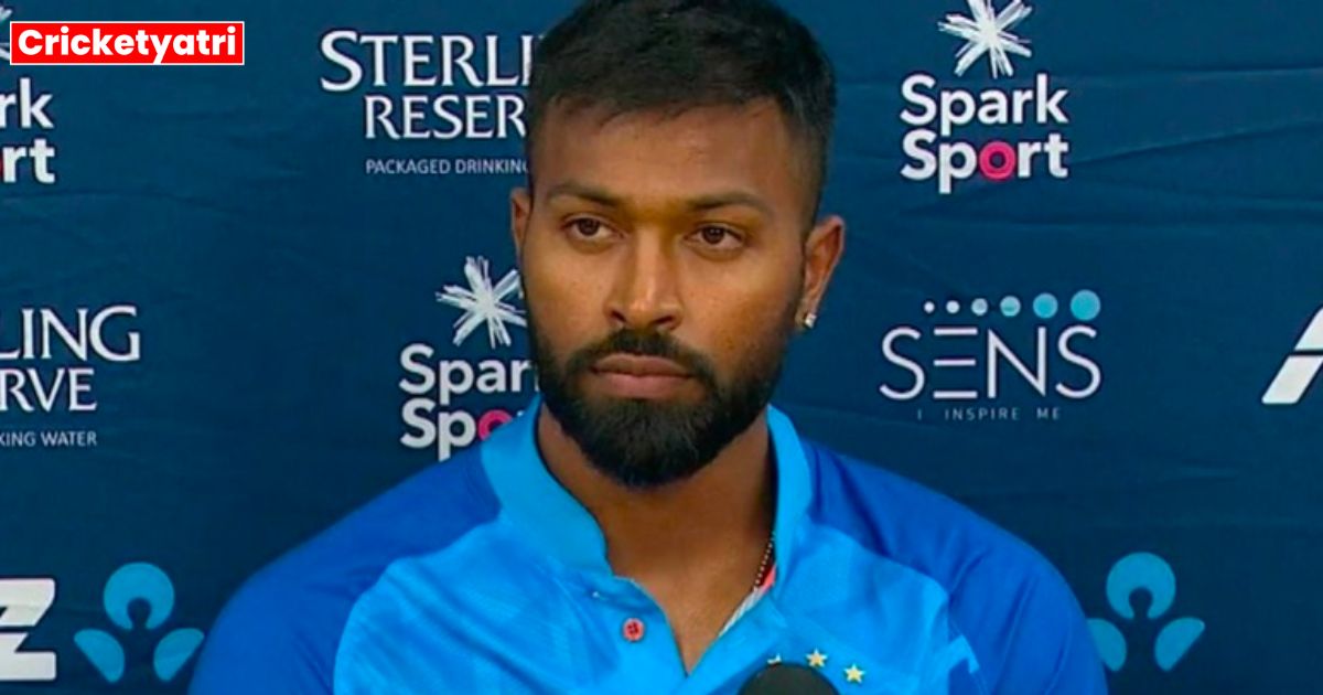 Hardik Pandya made an important statement after the third T20 match against New Zealand, said, "I play according to my conditions"