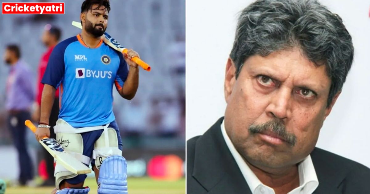 "Once Rishabh Pant gets well then I will slap him", said former captain Kapil Dev regarding Rishabh Pant