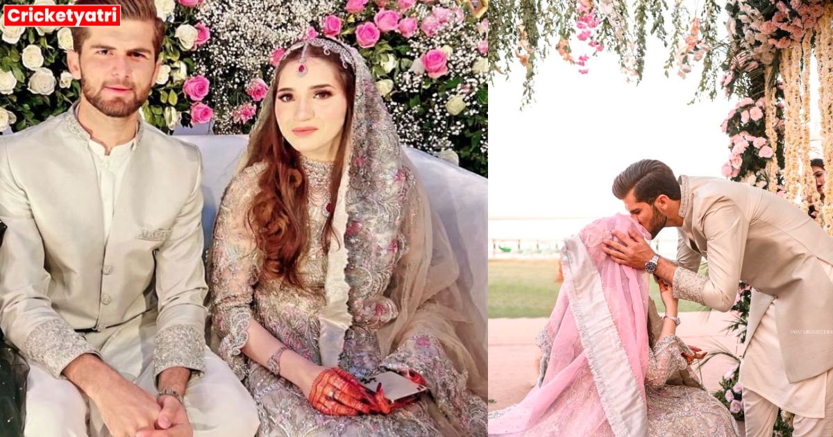 Father Shaheed Afridi wrote an emotional post on Twitter after the marriage of daughter Ansha