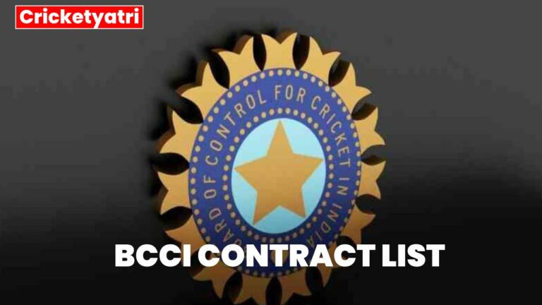 BCCI CONTRACT LIST