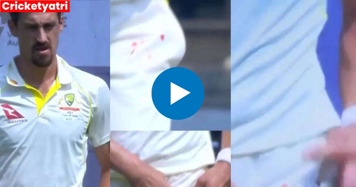 Mitchell Starc ने पेश की देशभक्ति की मिसाल