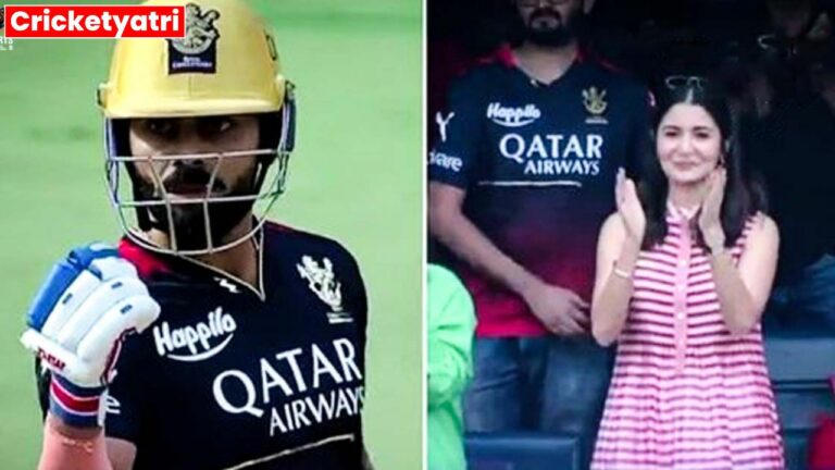 After RCBs victory Virat expressed love for his wife in this way such was Anushkas reaction