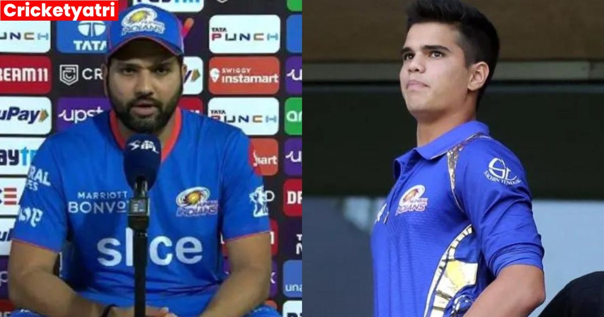 Arjun Tendulkar की गेंदबाजी से इम्प्रेस हुए Rohit Sharma