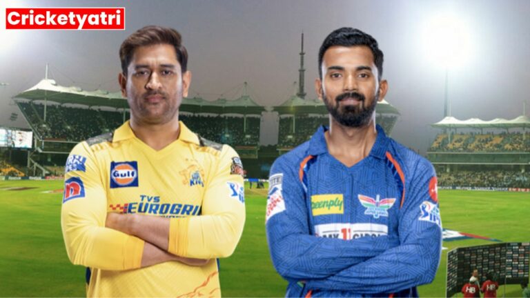 IPL 2023 CSK vs LSG Match between Chennai Super Kings vs Lucknow Super Giants on Monday