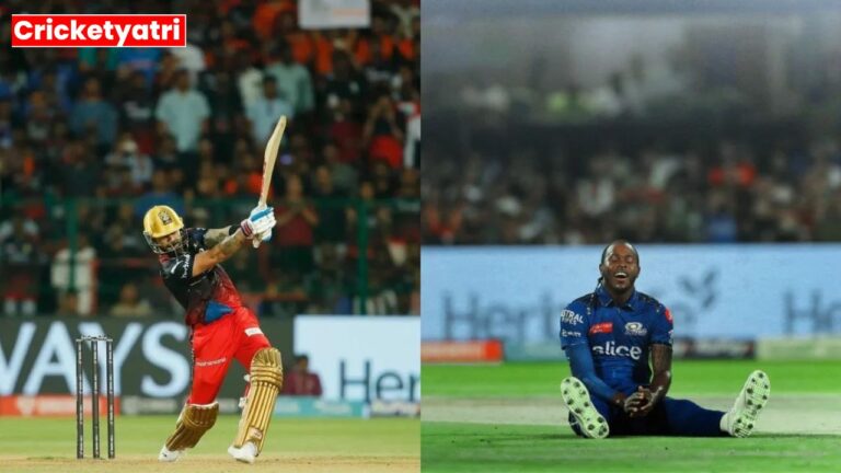 IPL 2023 Kohli dashes Joffras hopes Archers face is disappointed after seeing a 76 meter long six 1 1