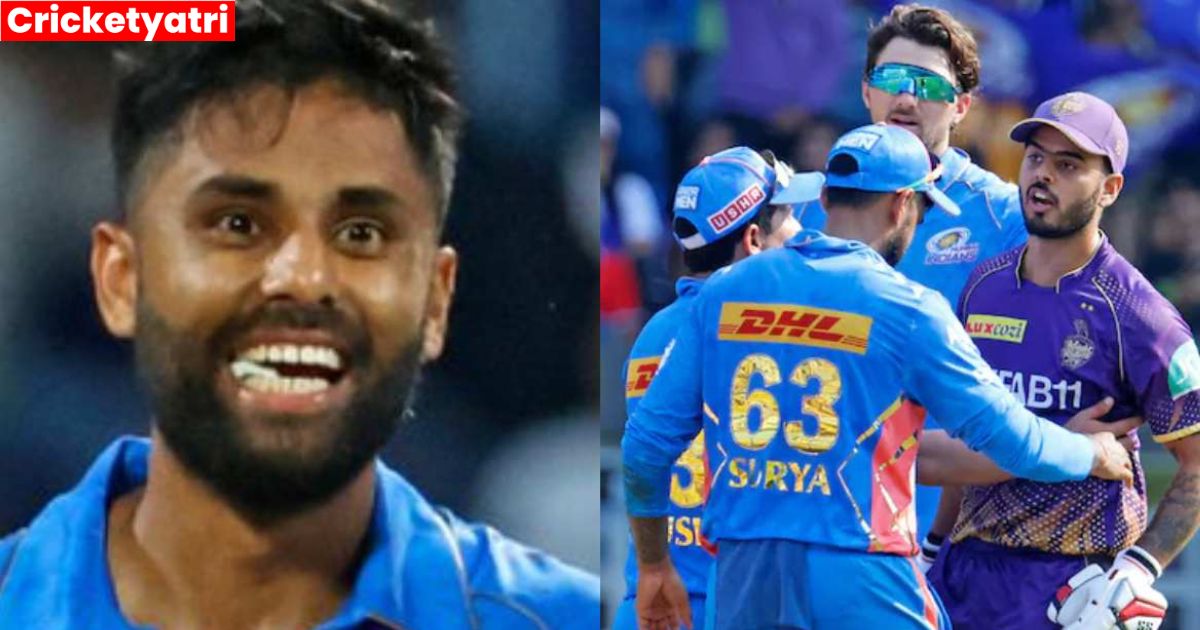 MI के कप्तान Suryakumar Yadav पर लगा 12 लाख का जुर्माना