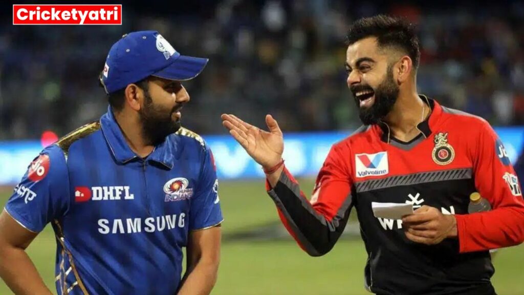 Mumbai Indians and Royal Challengers Bangalore last four matches