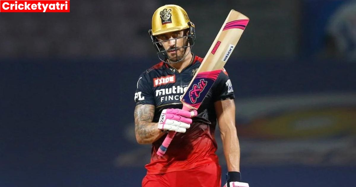 Orange Cap की रेस में RCB के कप्तान Faf Du Plessis सबसे आगे